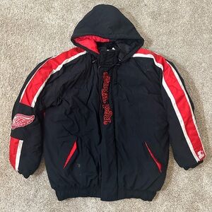 Vintage Detroit Red Wings Starter Jacket